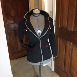 Chic Euro-Trash Blazer